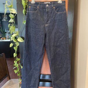 Everlane The Way-High Button Fly Jeans Indigo 27 x 29